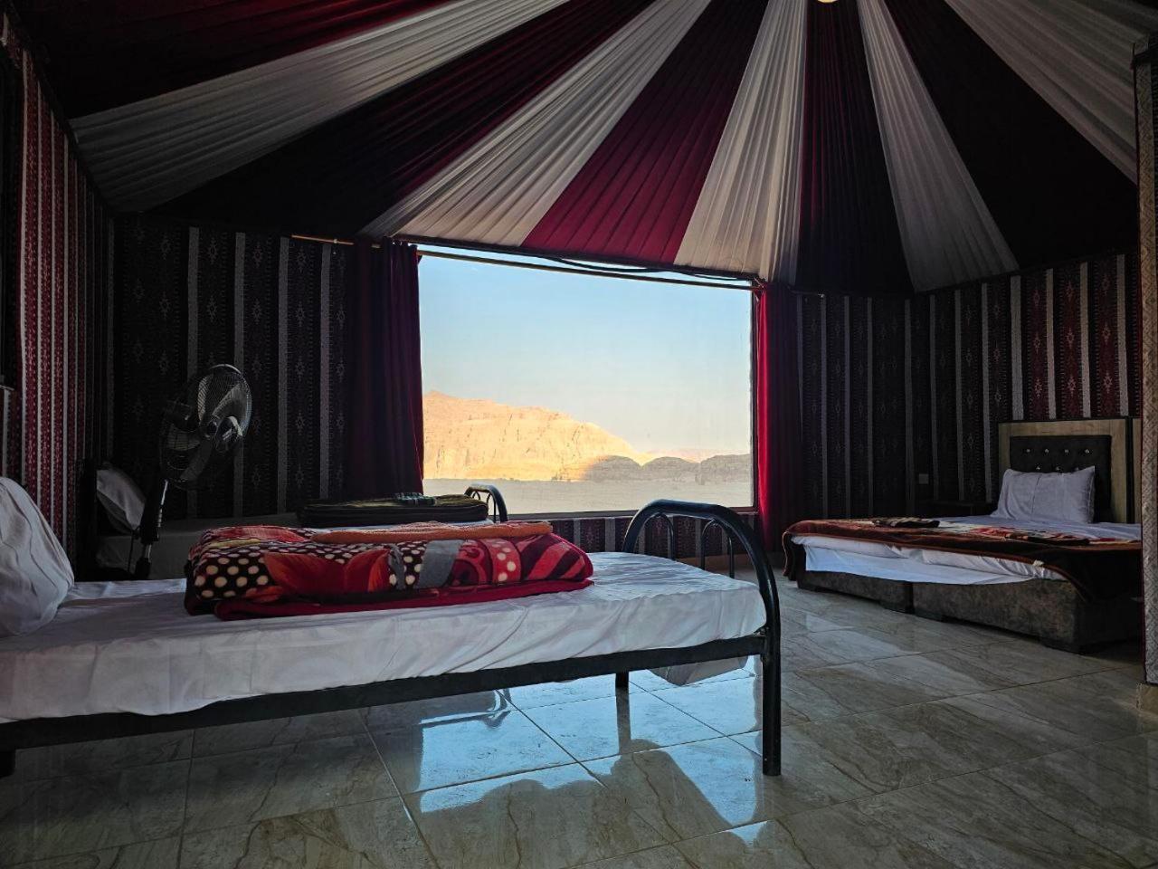 Bed and Breakfast Beduin Star Trail Camp Wadi Rum Exterior foto